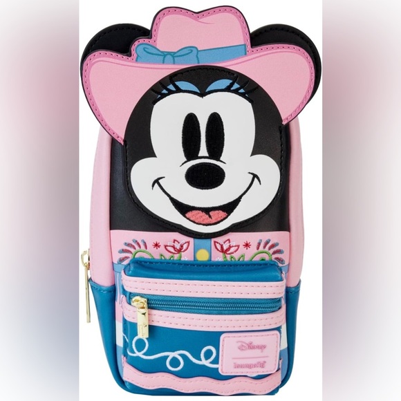 Disney Other - Loungefly Disney Western Minnie Mini Backpack Pencil CASE NWT​